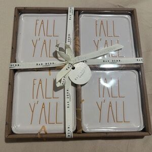 Rae Dunn Fall Coasters